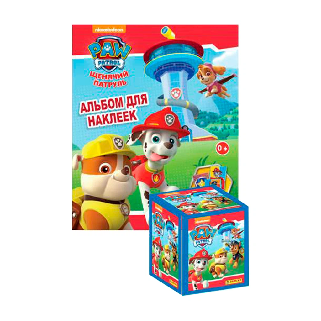 PANINI Щенячий патруль. Альбом + Блок.